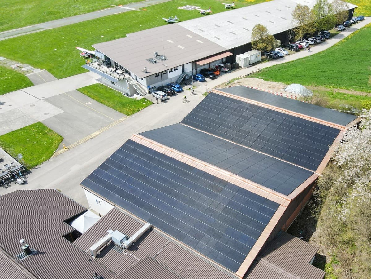 Hangar Ost beim Flugplatz Speck 4