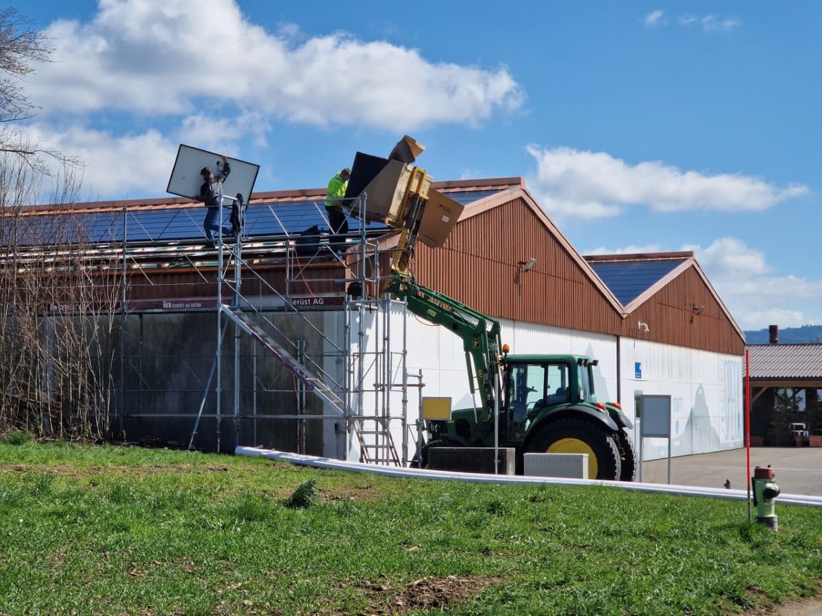 Hangar Ost beim Flugplatz Speck 6